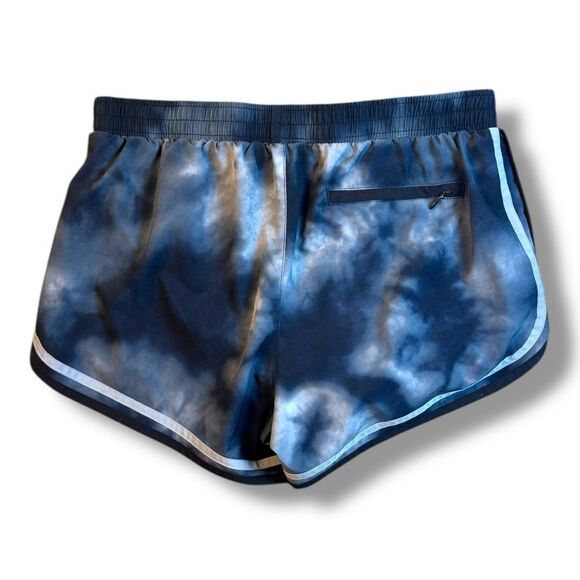Champion Women's Blue Tie-Dye Shorts Sz M - Picture 4 of 12